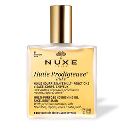 Óleo nutritivo de luxo Huile Prodigieuse Rich Nourishing com Spray
