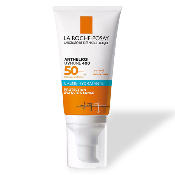 paneel bestrating inrichting La Roche Posay Anthelios UVmune 400 Hydrating Cream SPF50+ –  frenchpharmacy.com