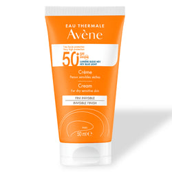 Avene Alta Protección SPF50+ Pieles Secas y Sensibles Acabado Invisible