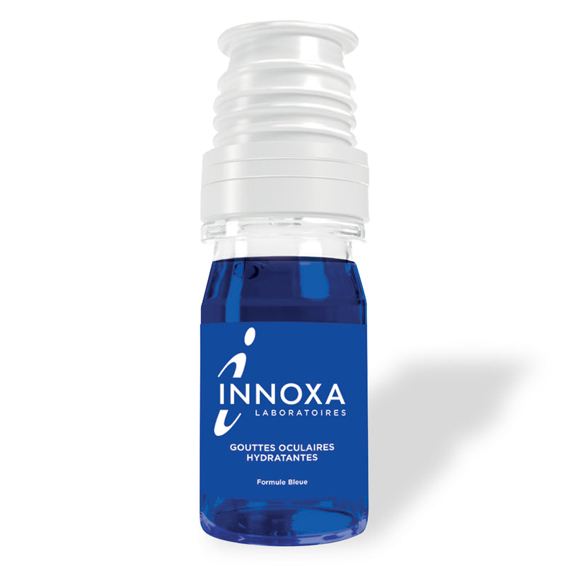 INNOXA - Gotas Azules para Ojos Rojos - Colirio Hidratante - Blanquea e  Hidrata los Ojos Secos y Cansados - Fórmula original - Estéril y sin