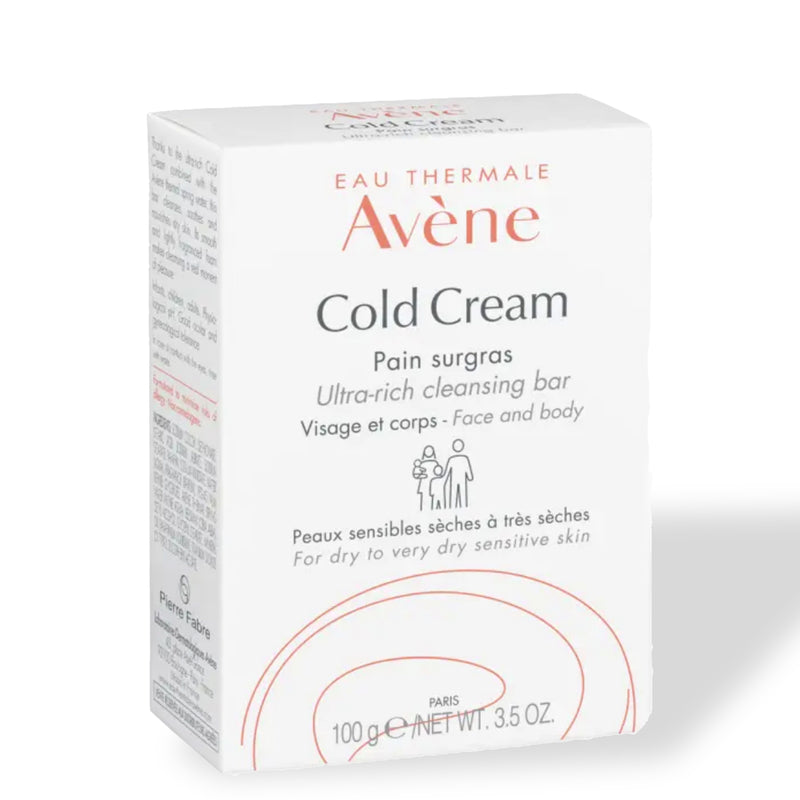 Barra de limpeza Avène Cold Cream Ultra Rich