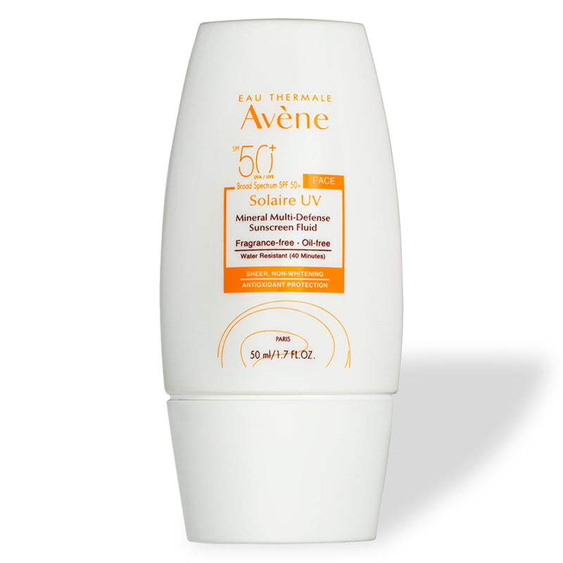 Avene Solaire UV Mineral Multi-Defense Fluid Sunscreen SPF50+