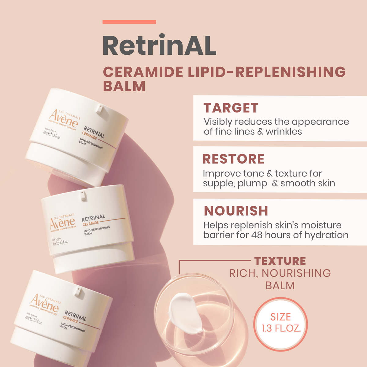 Avene RetrinAL CERAMIDE Lipid-Replenishing Balm – frenchpharmacy.com