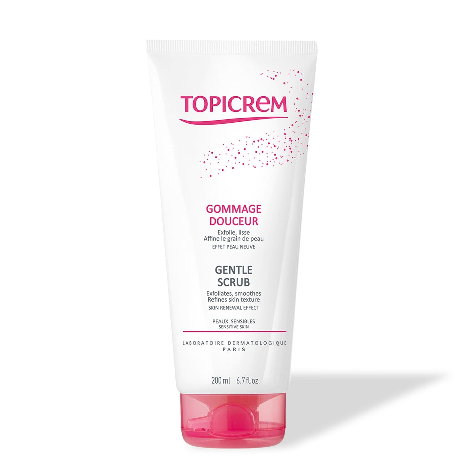 Topicrem Gentle Face & Body Scrub for Sensitive Skin Best Exfoliator