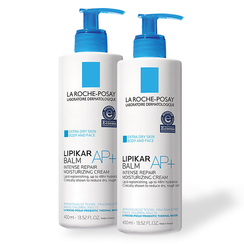 La Roche-Posay Lipikar Balm AP+ Body Cream Pack (x2)