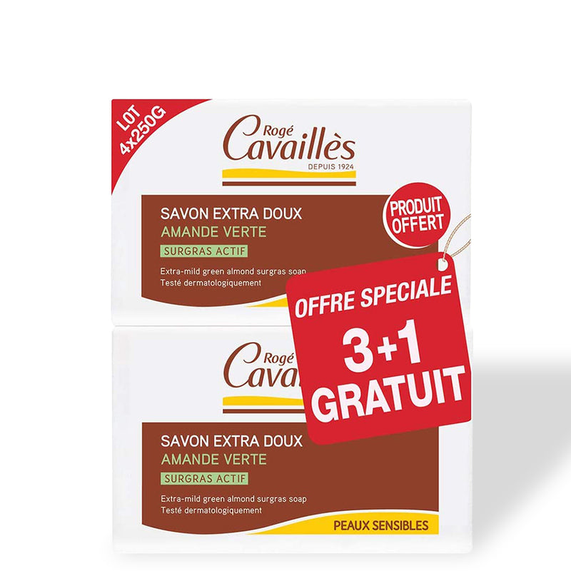 Rogé Cavaillès Extra-Mild Soap Green Almond