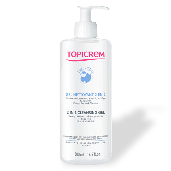 Topicrem Baby 2-in-1 Cleansing Gel