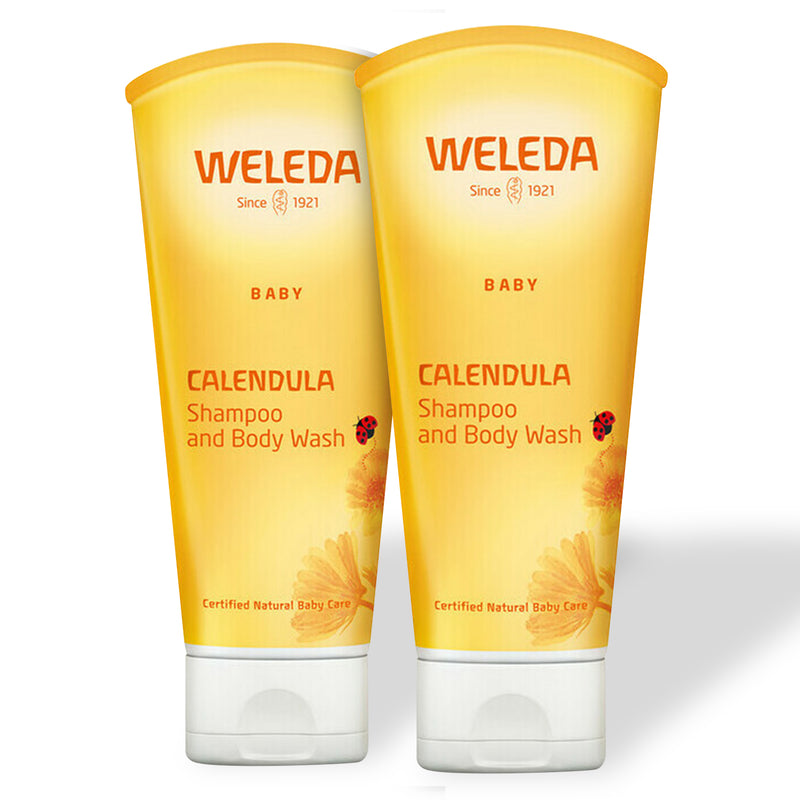 Weleda Baby Calendula Body and Hair Washing Cream –